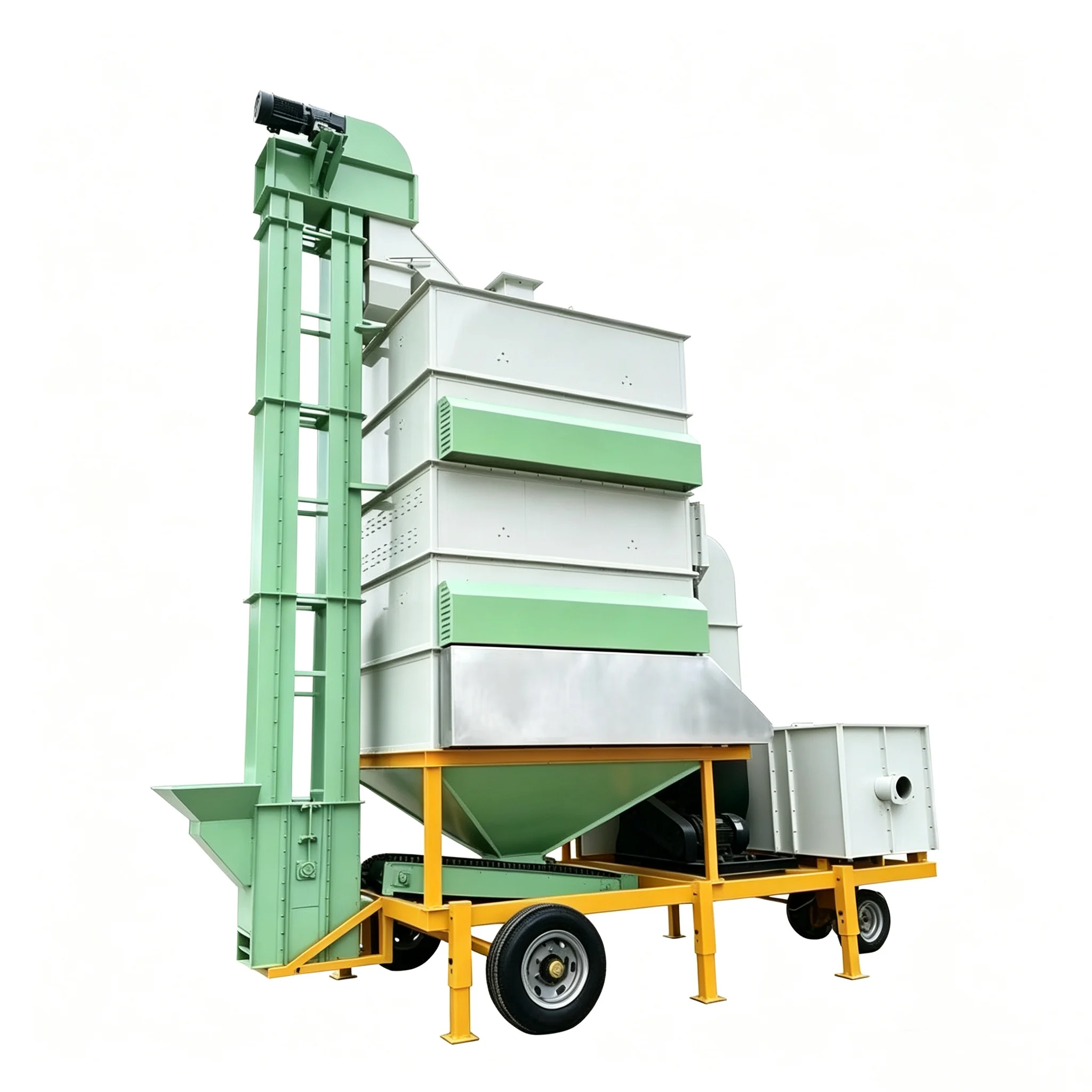 Mobile grain dryer